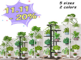 Foto van Meubels multi tier wooden flower plant holder stand rack yard garden patio balcony stands shelves po