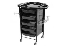 Foto van Meubels 6 tiers storage rack trolley cart with wheels for hair salon salons