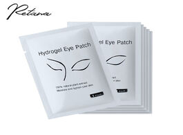 Foto van Schoonheid gezondheid 20 50 100 pairs eye pad eyelash gel patch grafted under the eyelashes for fals