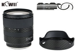 Foto van Elektronica anti scratch lens and hood cover carbon fiber protective skin film for tamron 28 75mm f 