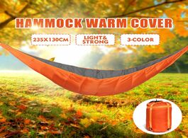 Foto van Meubels hammock sleeping bag ultralight outdoor camping underquilt portable winter warm under quilt 