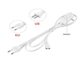 Foto van Lampen verlichting lighting accessory 220v eu plug switch cable for t5 led tube t8 power charging wi
