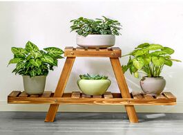 Foto van Meubels bamboo plant flower shelf stand pot rack holder garden living room table planter display hom