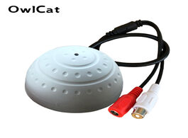 Foto van Beveiliging en bescherming owlcat audio monitoring mic sound pickup microphone for cctv surveillance