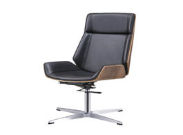 Foto van Meubels reclning high back bentwood swivel office computer chair micro fiber leather furniture for h