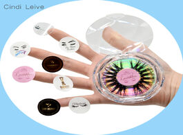 Foto van Schoonheid gezondheid mink lashes 200 pcs wholesale label design free 25mm logo eyelash in bulk eyel