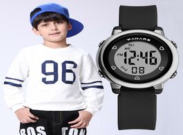 Foto van Horloge hello kids watches 50m waterproof wrist watch for boys synoke brand high quality children s 