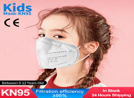 Foto van Beveiliging en bescherming kn95 mascarillas ffp2 children mask resuable kids girls boys respirator p