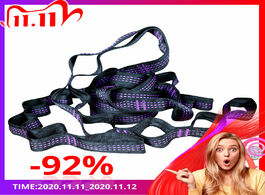Foto van Meubels purple line hammock strap rope accessories bind hanging camping belt door hold out 2pcs