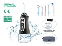 Foto van Huishoudelijke apparaten 2020 new oral irrigator 300ml water flosser teeth cleaning usb portable den