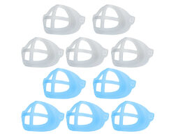 Foto van Beveiliging en bescherming 10pcs 3d face mask bracket comfortable wearing breathing silicone masks h