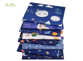 Foto van Huis inrichting universe starry sky printed twill cotton fabric patchwork cloth for diy sewing quilt