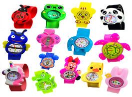 Foto van Horloge children s watches cartoon toys baby birthday gift 14 animals patted wrist time clock kids s