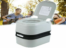 Foto van Auto motor accessoires 20l portable camping toilet for outdoor caravan lid travel boating fishing mo