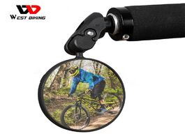 Foto van Sport en spel west biking bicycle rearview 360 rotate safety cycing rear view mirror bike accessorie
