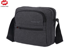 Foto van Tassen tigernu brand high quality men s messenger bag mini business shoulder bags casual summer cros