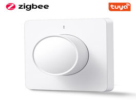 Foto van Beveiliging en bescherming tuya zigbee smart dimmer switch remote control rotary compatiable with al