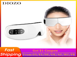 Foto van Schoonheid gezondheid diozo electric vibration bluetooth eye massager hot compress therapy glasses c