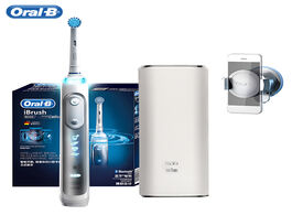 Foto van Huishoudelijke apparaten oral b 8000 sonic electric toothbrush 3d 5 mode bluetooth technology positi