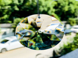 Foto van Lampen verlichting 45mm round clear crystal prisms suncatcher pendants decor accessories for chandel