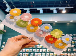 Foto van Baby peuter benodigdheden spring new childrens color matching daisy flower hairpin bb clip lovely gi