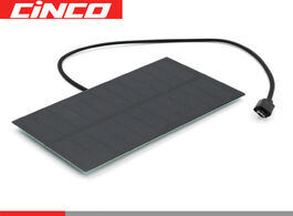 Foto van Woning en bouw solar battery charger 1.65w 5.5v output usb micro android port 5v 300ma charge regula