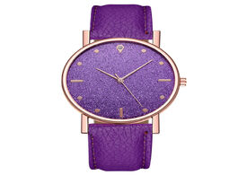 Foto van Horloge round dials women wristwatch dress clock orologio da donna luxury watches quartz watch stain