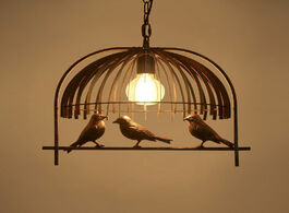 Foto van Lampen verlichting nordic bird lights bedroom dining room pendant lamp amercian country droplight ki