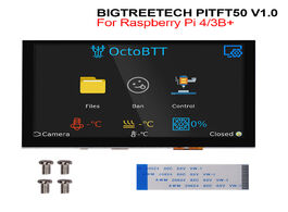 Foto van Computer bigtreetech pitft50 v1.0 touch screen 5 inch dsi 800 x 480 capacitive lcd display for octop