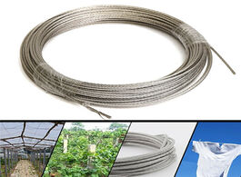 Foto van Gereedschap 304 stainless steel 3mm diameter cable wire clothes line rope length 30m
