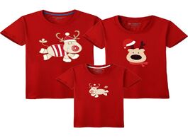 Foto van Baby peuter benodigdheden christmas family look t shirt mommy and me clothes cartoon matching clothi