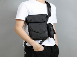 Foto van Tassen men waist leg bag thigh pack waterproof multifunction casual for outdoors travel fashion fann