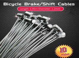 Foto van Sport en spel bike accessories brake line shift cables road mtb bicycle fixed gear cable wire steel 