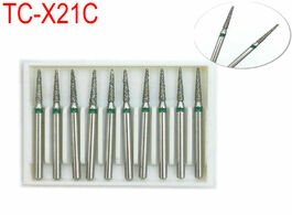 Foto van Schoonheid gezondheid 10pcs dental diamond burs drill polishing smoothing whitening coarse fg 1.6mm 
