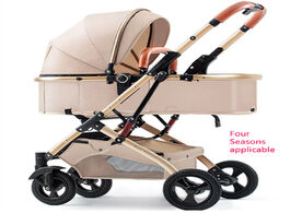 Foto van Baby peuter benodigdheden fast ship !baby stroller can sit and lie 2 in 1 strollers two way pushing 