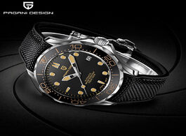Foto van Horloge pagani design new fashion brand silicone men automatic watches top 007 commander mechanical 