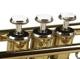 Foto van Sport en spel 10pcs cotton felt mats trumpet key pad for trombone repair accessories brass parts equ