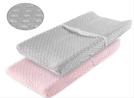 Foto van Baby peuter benodigdheden soft washable changing table pad cover waterproof infant diapering bed bed