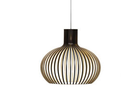 Foto van Lampen verlichting birdcage lamp black wood pendant lights e27 restaurant decoration hanging for liv