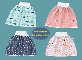 Foto van Sport en spel hot comfy childrens diaper skirt shorts 2 in 1 waterproof leak proof washable baby kid
