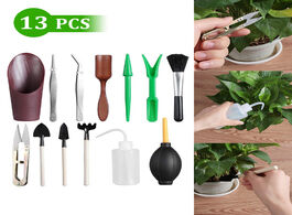 Foto van Gereedschap 13 pcs mini gardening supplies transplanting miniature planting hand tool kit garden too