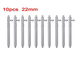 Foto van Horloge 10pcs watch pin pepair tools kits 1.5mm diameter quick release strap spring bars pins 16mm 1