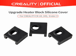 Foto van Computer creality 3d original 3pcs lot heater block silicone cover mk7 mk8 mk9 hotend for cr 10 10s 