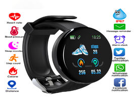 Foto van Horloge smart watch men heart rate monitor blood pressure smartwatch women waterproof band fitness t