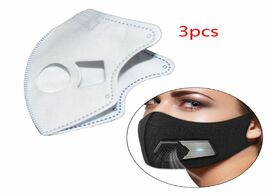 Foto van Beveiliging en bescherming 3pcs activated carbon filter for smart electric anti dust face protector 