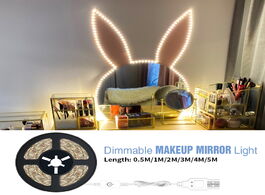 Foto van Lampen verlichting usb makeup mirror light led vanity 1m 5m hollywood lamp decor dressing table step