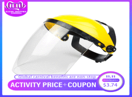 Foto van Beveiliging en bescherming anti shock protective full face mask welding helmet uv clear safety splas