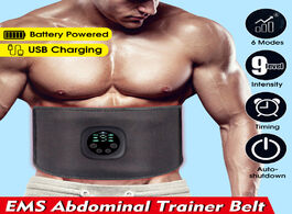 Foto van Schoonheid gezondheid led display ems muscle stimulator trainer fitness abdominal training belt body