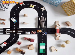 Foto van Speelgoed xihatoy pvc puzzles track children diy car highway splicing building motorway traffic kits