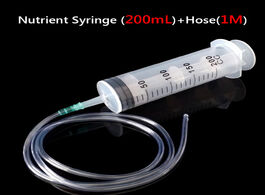Foto van Bevestigingsmaterialen 1pc epoxy large syringe hypodermic feeding 200ml cc 100cm tube for ink cartri